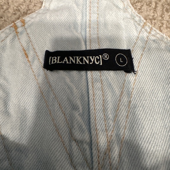 Gently Used BLANKNYC- light Jean Romper - Picture 2 of 5